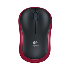 Logitech Optik Kablosuz Mouse Kırmızı M185 - Thumbnail