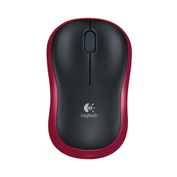 Logitech Optik Kablosuz Mouse Kırmızı M185