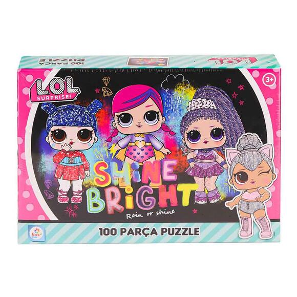 L.O.L. 100 Parça Çocuk Puzzle LOL0055
