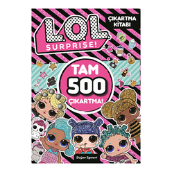 Lol Surprise - 500 Tam Çıkartma Kitabı - Thumbnail