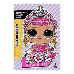 Lol Surprise! Grand Queen Çıkartmalı Boyama Kitabı - Thumbnail