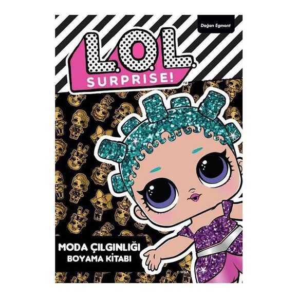 Lol Surprise Moda Çılgınlığı Boyama Kitabı