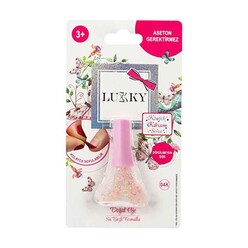 Lukky - Lukky Soyulabilir Oje Konfeti Serisi- Simli Transp AST16749