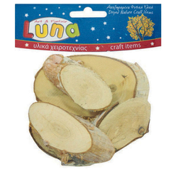 Luna - Luna Doğal Kuru Ahşap Dilimleri Beyaz 40 gr LNA0620174