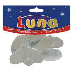 Luna Oval Mini Ayna 30 mm 11’li LNA0601611 - Thumbnail