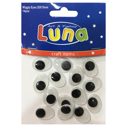 Luna Oynar Göz Oval 20x15 mm 14’lü LNA0601619 - Thumbnail