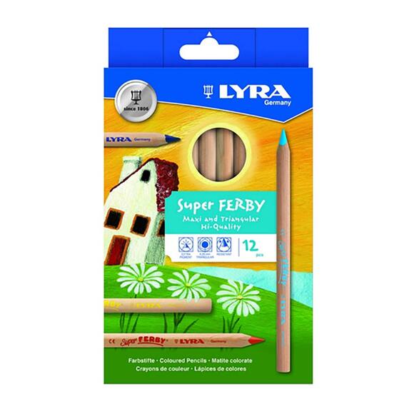 Lyra Ferby Maxi 12’Li Kuru Boya 3711120