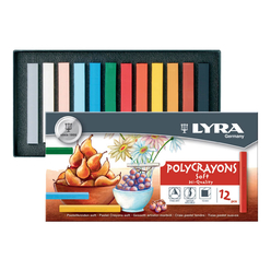 Lyra Polycrayons Soft Toz Pastel Boya 12’li L5651120 - Thumbnail