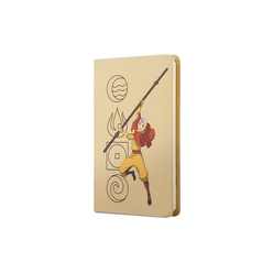 Mabbels Avatar 4 Element Sert Kapak Lastikli Mini Defter Krem Dft-388326 - Thumbnail