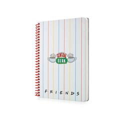 Mabbels Butik Friends 24x17 cm Spiralli Defter 95 Yaprak - Thumbnail