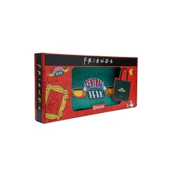 Mabbels Friends Central Perk Bez Çanta Gabardin Yeşil ÇAN-389170 - Thumbnail