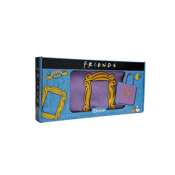 Mabbels Friends Çerçeve Bez Çanta Gabardin  Lila ÇAN-389279