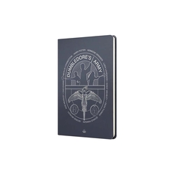 Mabbels - Mabbels Harry Potter Dumbledors Army Sert Kapak Butik Defter Lacivert Dft-388012