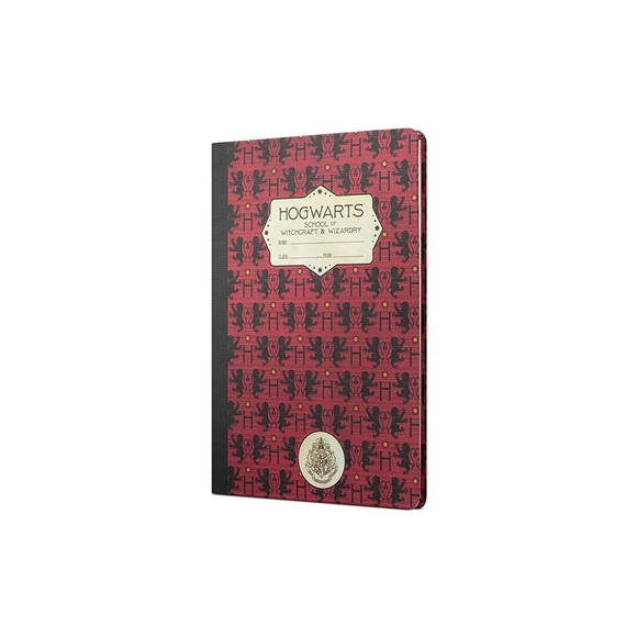 Mabbels Harry Potter Hogwarts Gryffindor Sert Kapak Butik Defter Kırmızı Dft-388159