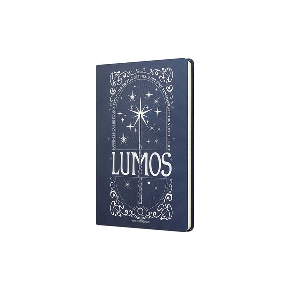 Mabbels Harry Potter Lumos Sert Kapak Butik Defter Lacivert Dft-388029