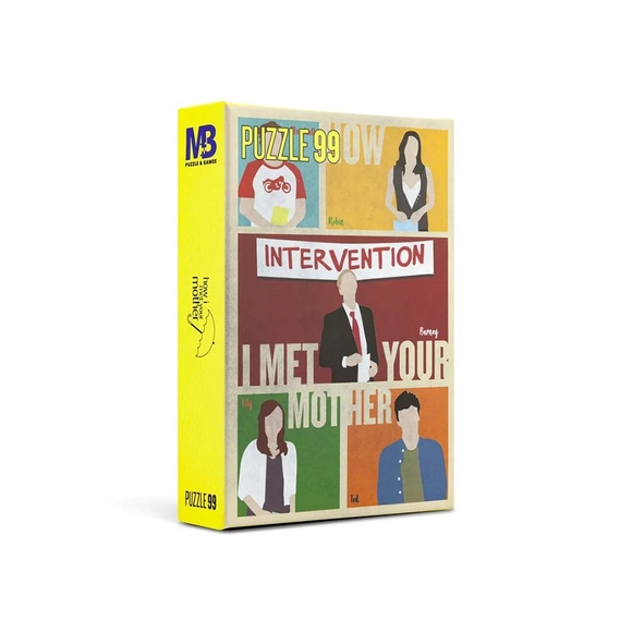 Mabbels How I Met Your Mother Puzzle 99 Parça