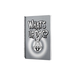 Mabbels Looney Tunes Whats Up Doc Spiralli Defter Gri Dft-388487 - Thumbnail