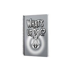 Mabbels - Mabbels Looney Tunes Whats Up Doc Spiralli Defter Gri Dft-388487