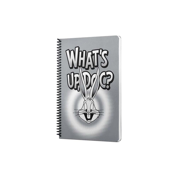 Mabbels Looney Tunes Whats Up Doc Spiralli Defter Gri Dft-388487