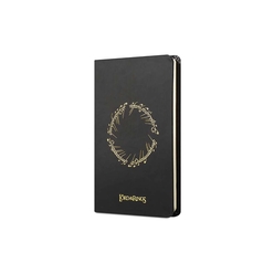 Mabbels - Mabbels Lotr Sert Kapak Lastikli Mini Defter Siyah Dft-388395