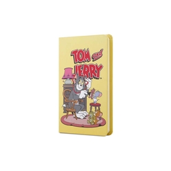 Mabbels - Mabbels Tom And Jerry Sert Kapak Mini Defter Sarı Dft-388357