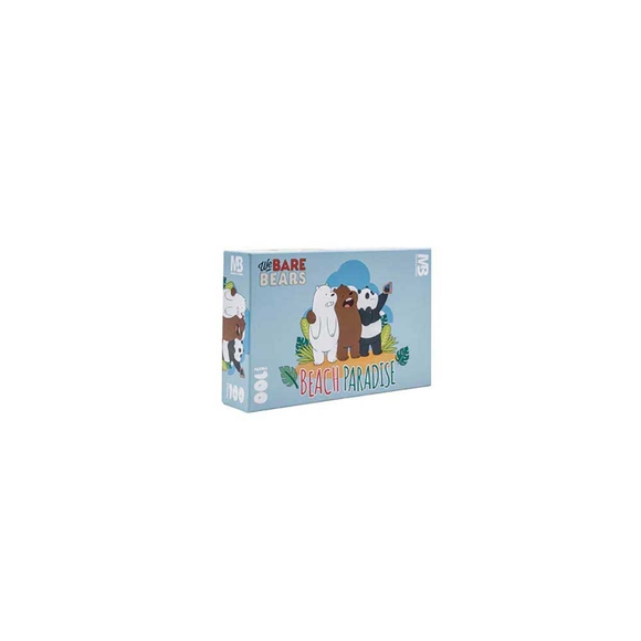 Mabbels We Bare Bears Beach Paradise Puzzle 100 Parça PZL-388937