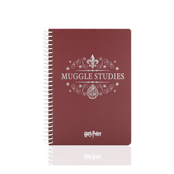 Mabbesl Butik Muggle Studies 24x17 cm Spiralli Defter 95 Yaprak - Thumbnail