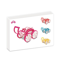Magformers My First Buggy Car Set Pink 14’lü Set 702008 - Thumbnail