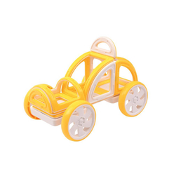 Magformers My First Buggy Car Set Yellow 14’lü Set 702005 - Thumbnail