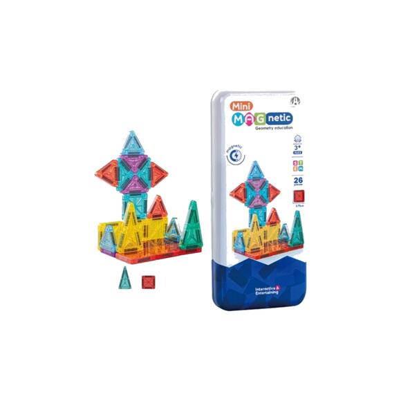 Magnetic Mini Puzzle Metal Kutu 26 Parça CH1470