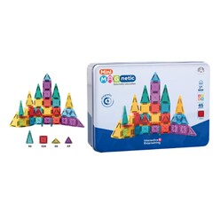 Magnetic - Magnetic Mini Puzzle Metal Kutu 45 Parça CH1476