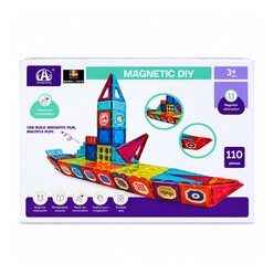 Magnetic Tiles - Magnetic Tiles 110 Parça CH1015 83363