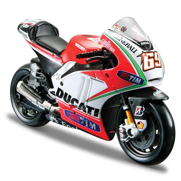 Maisto 2012 Ducati Desmosedici Motosiklet 1:18 Ölçek 34582