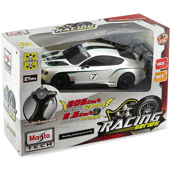 Maisto Bentley Continental GT3 Uzaktan Kumandalı Araba 1:24 Ölçek 81147