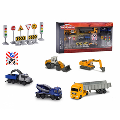 Majorette Big Construction Theme Set 212057972 - Thumbnail