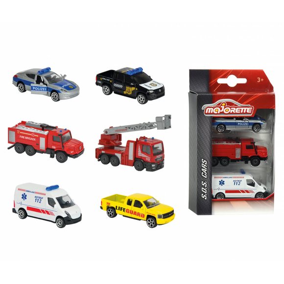 Majorette S.O.S. Set 3 Parça 2057261