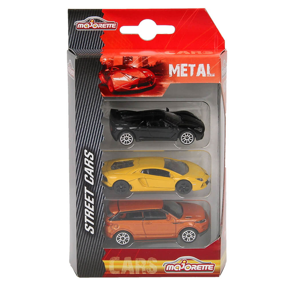 Majorette Street Cars 3’lü Araba Seti 205227