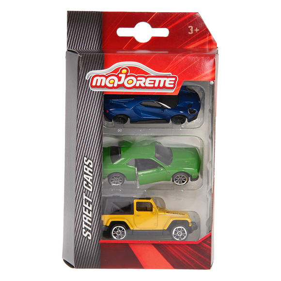 Majorette Street Cars 3’lü Araba Seti 205227