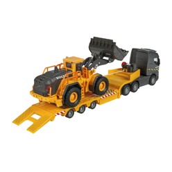 Majorette Volvo Fh16 Kamyon + Lastikli Yükleyici 8503726002 - Thumbnail