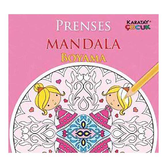 Mandala Boyama - Prenses