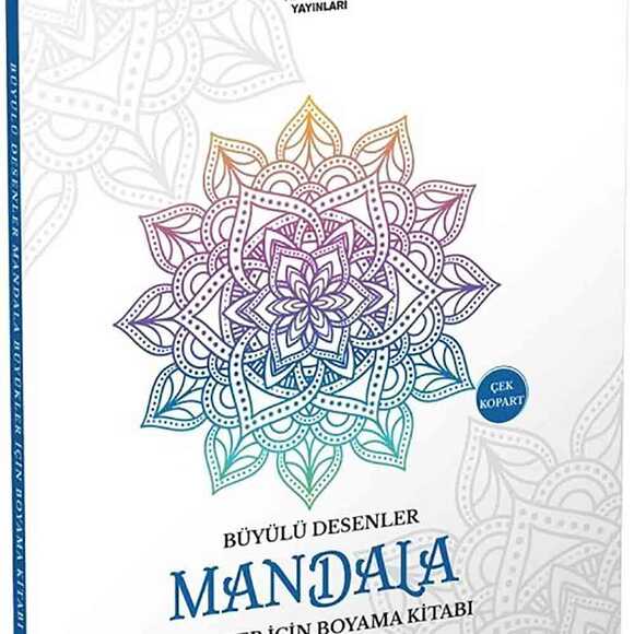 Mandala Büyükler İçin Büyülü Desenlr