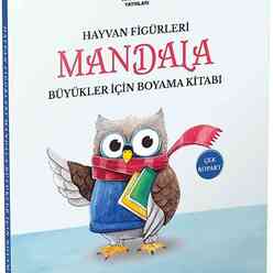 Mandala Büyükler İçin Hayvan Higürlr - Thumbnail