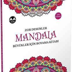 Mandala Büyükler İçin Zor Desenler - Thumbnail