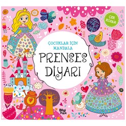 Bilgipark Yayınları - Mandala Çocuklar İçin - Prenses Diyarı