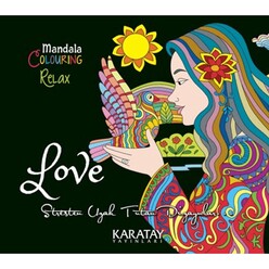 Karatay Yayınlar - Mandala - Coloring Relax Love