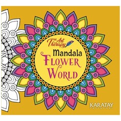 Karatay Yayınlar - Mandala - Flower World