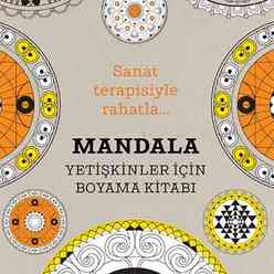 Mandala Yetişkinler İçin Boyama Kitabı - Thumbnail