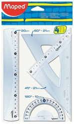 Maped Cetvel Seti 4 Parça 242820 - Thumbnail