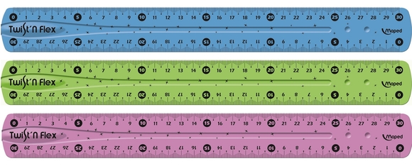 Maped Düz Twist’n Flex Esnek Cetvel 30 cm 027900