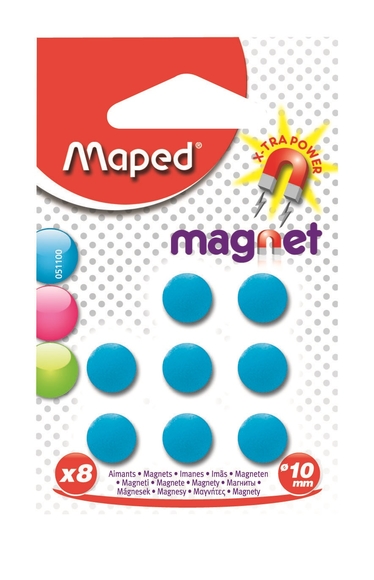 Maped Standart Mıknatıs 10 mm 8’li 051100